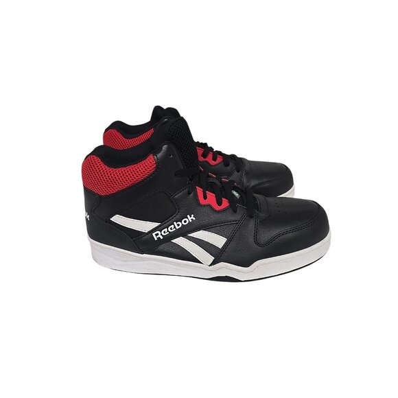 Reebok Men's IB4132 High Top Composite Toe Work Sneaker Boot Black Red Size 9.5W - Picture 2 of 8